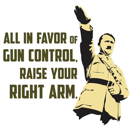 All in favor of gun control