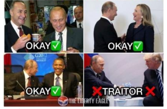 Putin &amp; Left O.K. Putin &amp; Trump Nokay!
