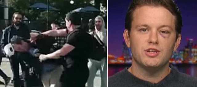 Berkeley punched in face