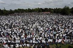 100,000 Muslims Birmiingham UK